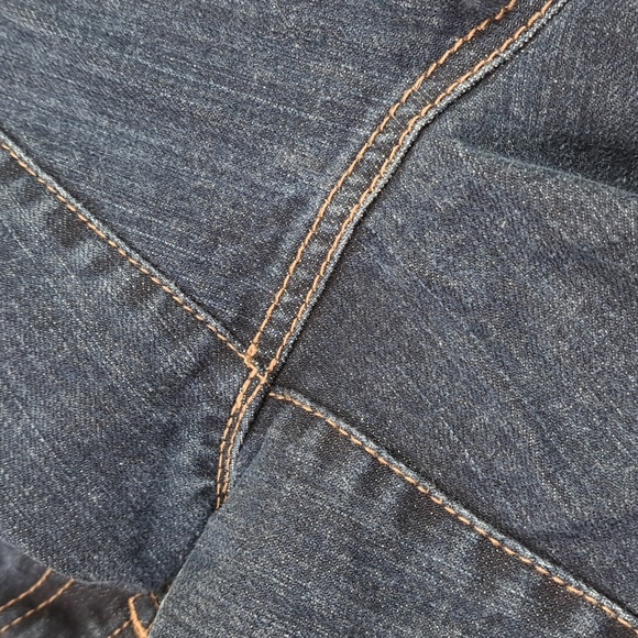 Loft Slim Boot Blue Jeans Size 8 - Picture 12 of 17